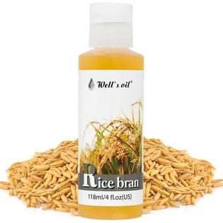 Well's Cold Pressed Rice Bran Oil