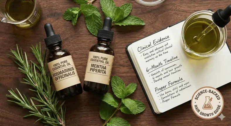 rosemary and peppermint oil for hair growth