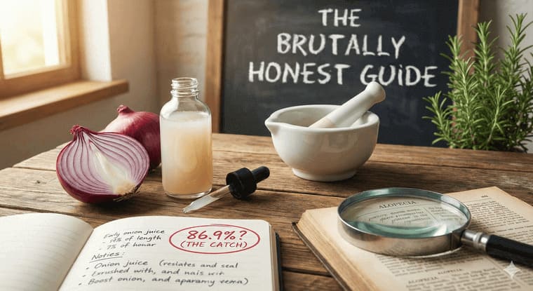 onion juice for alopecia